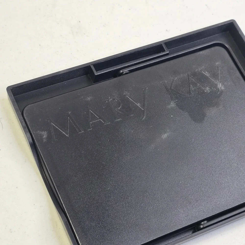 Mary Kay Folding Make-Up Travel Mirror 4x6 Black Portable Vanity Accessory